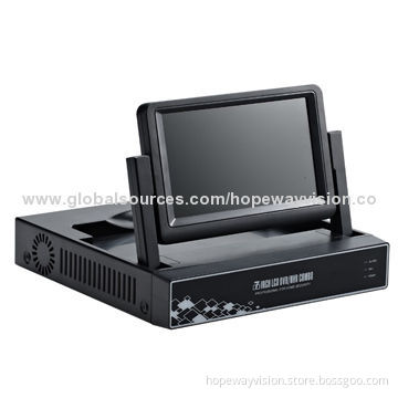 720P NVR with Built-in LCD Screen, 8CH Cloud Technology Onvif, 3G Wi-Fi